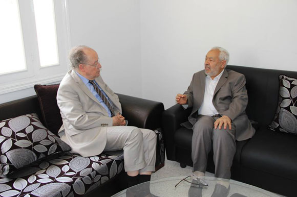 Ghannouchi et Ben Jaâfar s'accordent à rétablir le règlement intérieur de l'ANC