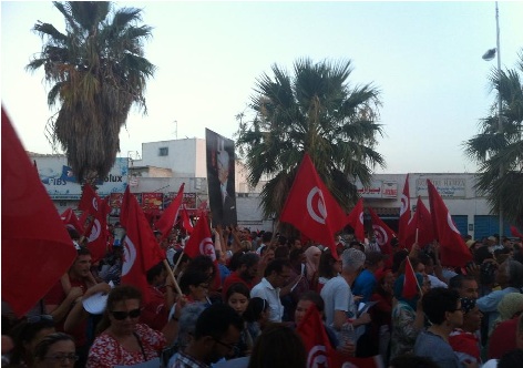 Tunisie – Plus de 150.000 manifestants à la place du Bardo