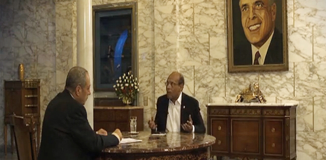 Moncef Marzouki : le gouvernement Laârayedh n'a pas échoué (Vidéo)