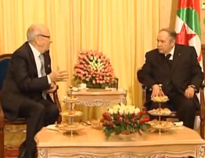 Abdelaziz Bouteflika flicite le nouveau prsident tunisien Bji Cad Essebsi