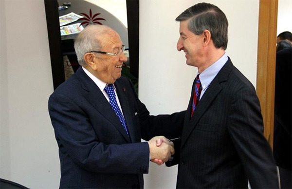 Tunisie – Béji Caïd Essebsi reçoit Jacob Walles