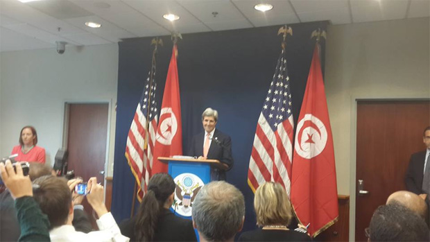 John Kerry annonce la mise en place d'un dialogue stratégique entre la Tunisie et les Etats-Unis