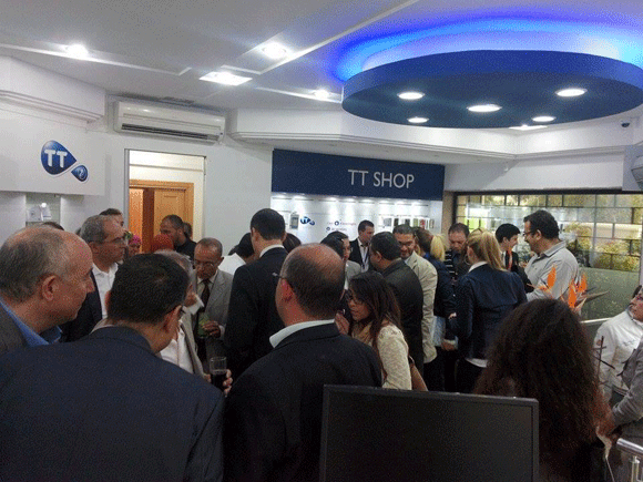 Espace TT Shop à Mutuellevile, fruit d'un partenariat entre Tunisie Telecom et Alliance Distribution
