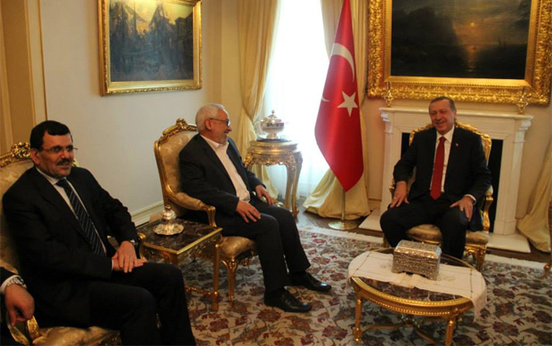 Tunisie - Rencontre entre Ghannouchi et Erdogan
