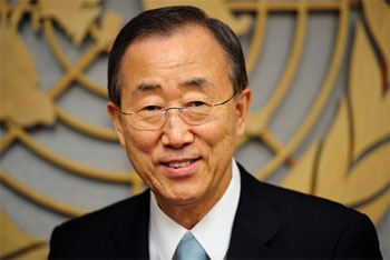 Ban Ki-moon en Tunisie, début octobre 