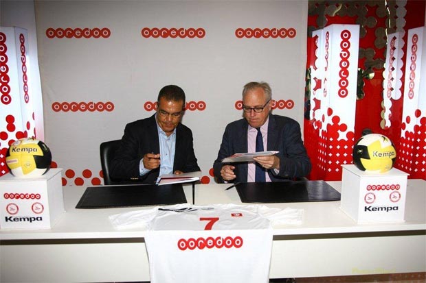 Tunisie - Ooredoo sponsor officiel et exclusif de la Fédération tunisienne de handball