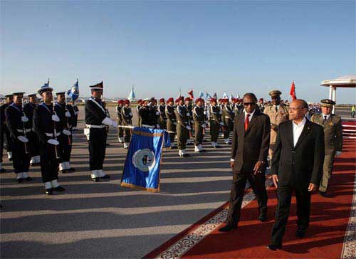 Alpha Condé, président de la Guinée, en visite privée en Tunisie