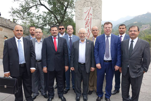 Photo du jour : Rached Ghannouchi en Chine, bien accompagné…