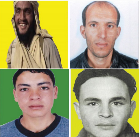  Le ministère de l'Intérieur lance un avis de recherche contre 5 dangereux terroristes