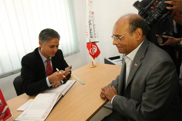 Tunisie - Moncef Marzouki est officiellement candidat indépendant à la présidentielle de 2014