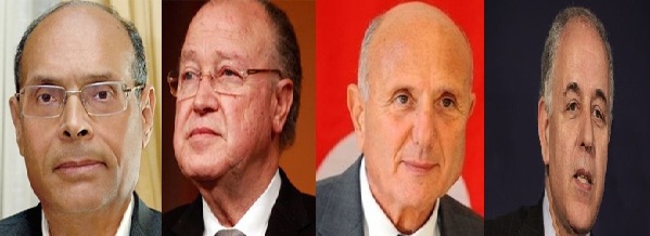 Marzouki, Ben Jaâfar, Chebbi et Nabli, probables candidats d'Ennahdha à la présidentielle (audio)