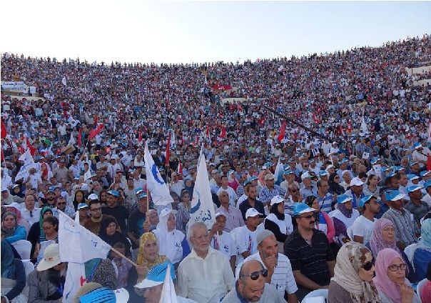 Ennahdha fait son meeting  Sfax devant des milliers de sympathisants (vido)
