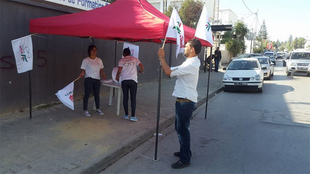 Le CPR envahit le trottoir