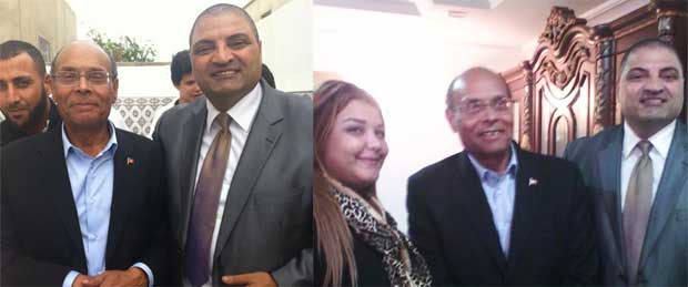 Moncef Marzouki avec Abderrahmen Souguir (vidos)