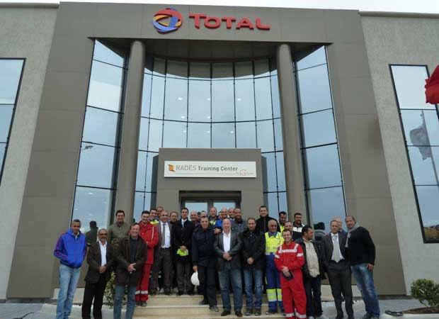 Total ouvre en Tunisie son Rades training center