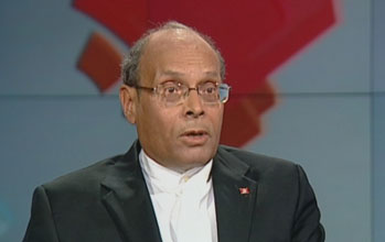 Sur Al Jazeera, Marzouki demande  Ghannouchi de le soutenir et de ne pas tre neutre (vido)