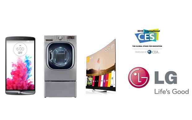 LG rcompense par 10 prix de l'innovation au CES 2015