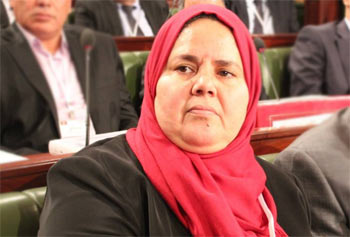 Mbarka Brahmi  Mohamed Ennaceur : Vous ne seriez pas  cet endroit sans l'assassinat de mon mari et le sit-in du Bardo