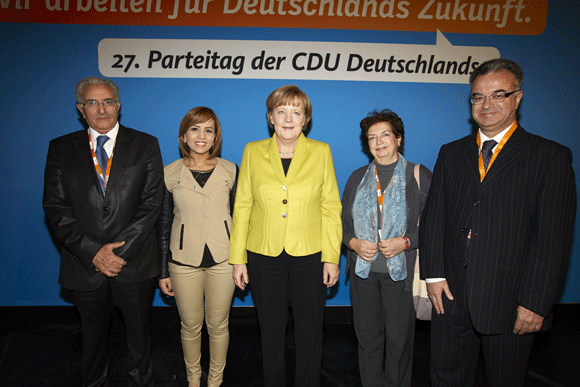 Angela Merkel reçoit une délégation de Nidaa Tounes à Cologne