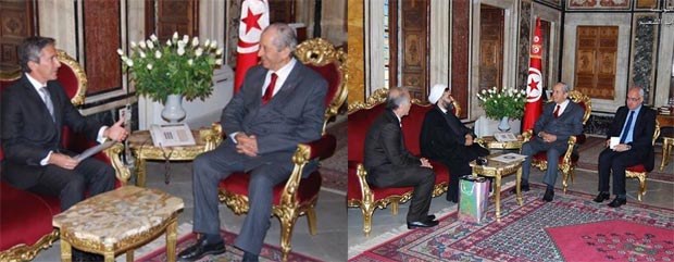  Le prsident de l'ARP reoit les ambassadeurs du Portugal et d'Iran en Tunisie