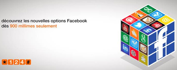 Les nouvelles options Facebook d'Orange ds 900 millimes seulement 