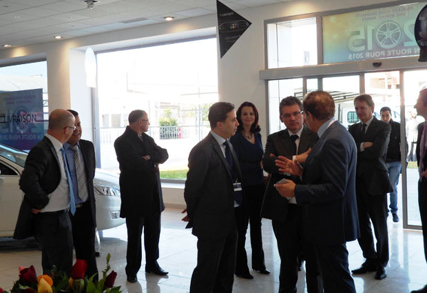 STAFIM, concessionnaire de Peugeot en Tunisie, honore par la visite d'une dlgation de PSA (vido)