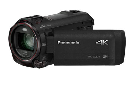 HC-WX970 et HC-VX870, les 2 nouveaux camscopes Panasonic 4K Ultra HD avec la fonction HDR (vido)
