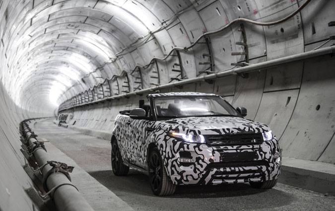 Land Rover dvoile le premier prototype du Range Rover Evoque Cabriolet