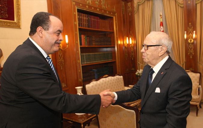Bji Cad Essebsi reoit Mohamed Nejem Gharsalli