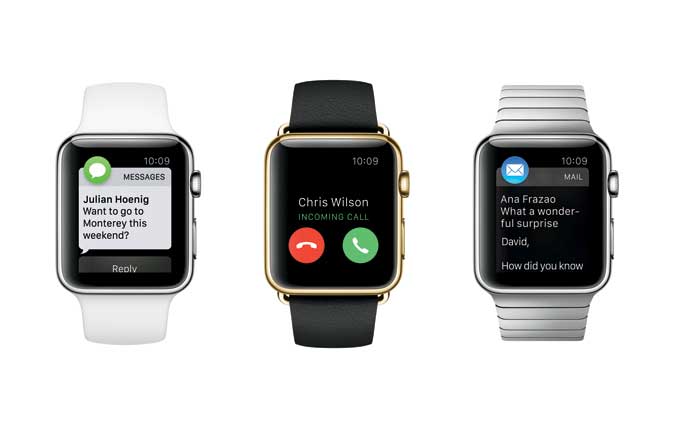 L'Apple Watch commercialise  partir du 24 avril dans neuf pays
