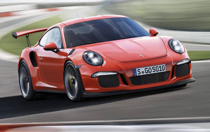 La nouvelle Porsche 911 GT3 RS prsente en premire mondiale au Salon de Genve