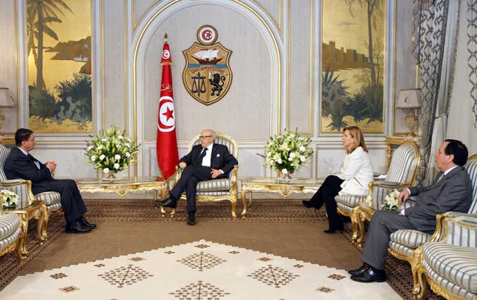 Bji Cad Essebsi rencontre le secrtaire gnral de l'Organisation mondiale du tourisme 