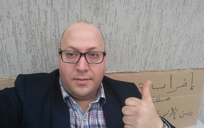 Tarek Ghdiri, journaliste d'El Hiwar Ettounsi, entame une grve de la faim