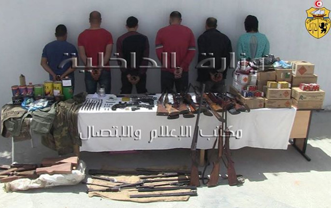 Tunisie - Arrestation de 6 personnes  Monastir pour trafic d'armes
