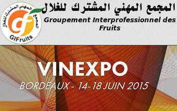 Participation du G.I.FRUITS au salon des vins et spiritueux VINEXPO 2015 