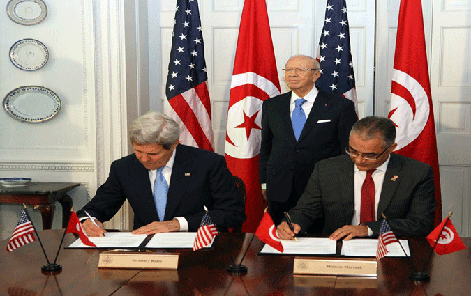 Signature d'un mmorandum d'entente entre la Tunisie et les Etats-Unis