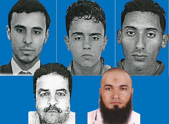 5 terroristes recherchs par le ministre de l'Intrieur