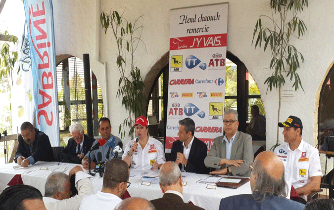 Hend Chaouch prsente le Rallye de Tunisie, version 2015
