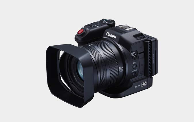 Canon prsente la XC10, sa nouvelle camra conue pour la vido 4K et la photo haute dfinition