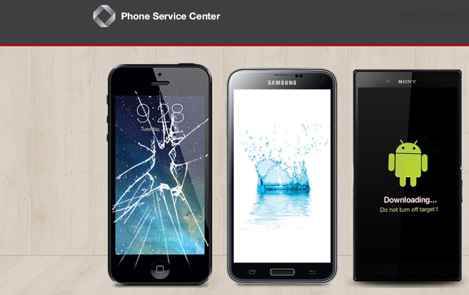 Phone Service Center, rparation de tlphones portables et de tablettes en moins de 40 minutes