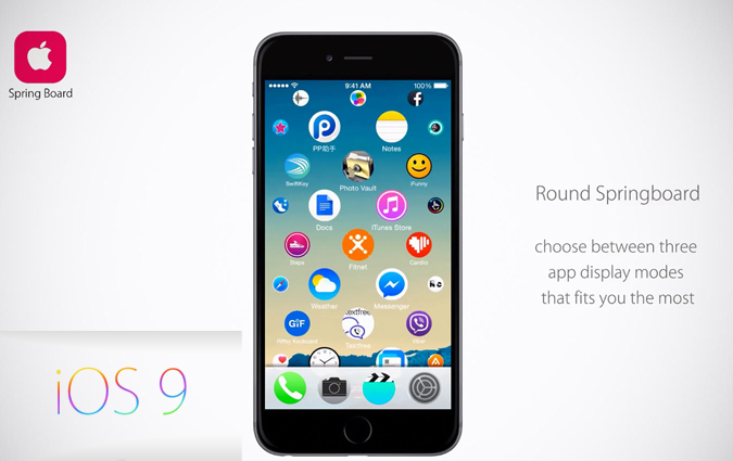 Apple prsente en avant-premire son iOS 9