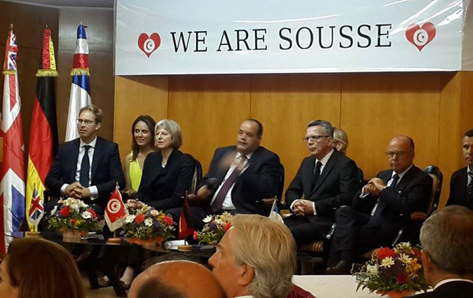 Les ministres de l'Intrieur tunisien, franais, britannique et allemand : la Tunisie ne sera pas seule contre le terrorisme