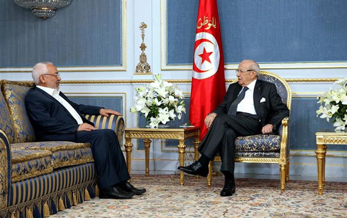Bji Cad Essebsi rencontre Rached Ghannouchi