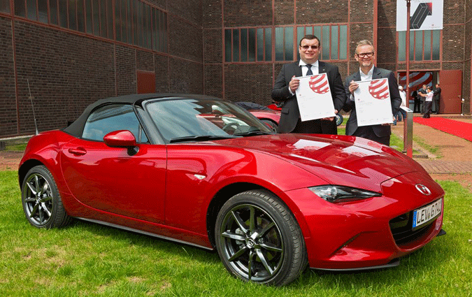 Red Dot : Mazda MX-5 reoit le prix Best of the Best