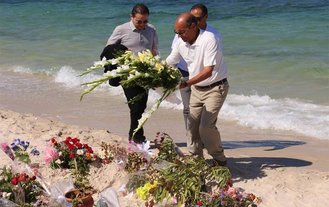 Moncef Marzouki se rend sur le lieu de l'attentat de Sousse