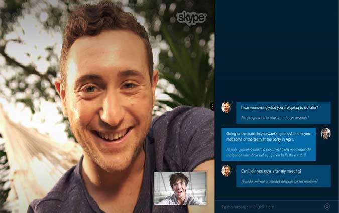 Skype Translator, la traduction en 6 langues et en temps rel d'une conversation orale