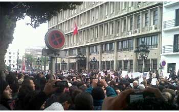 Tunisie - Ministère de l'Intérieur : Baisse des mouvements de protestation