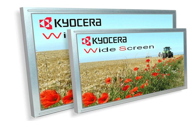 Kyocera prsente de nouveaux modules TFT  cran large pour applications industrielles