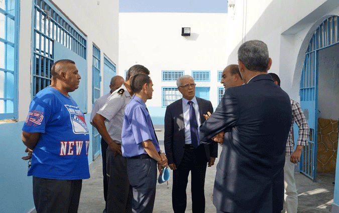 Le ministre de la Justice effectue une deuxime visite  la prison de La Rabta 