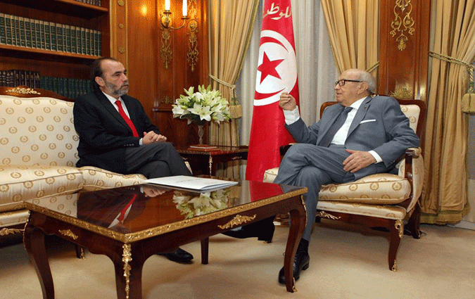 Rencontre entre Bji Cad Essebsi et Said Adi